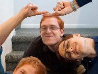 Scot, Sean and Spencer, strike a pose